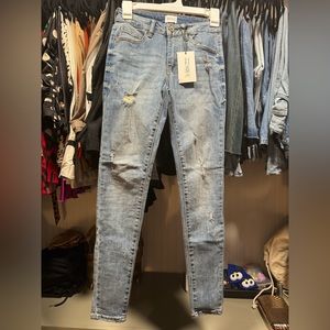 NWT Special A Distressed Skinny Jeans Size 1